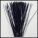 Closeout 8" Tinsel #6 - Black